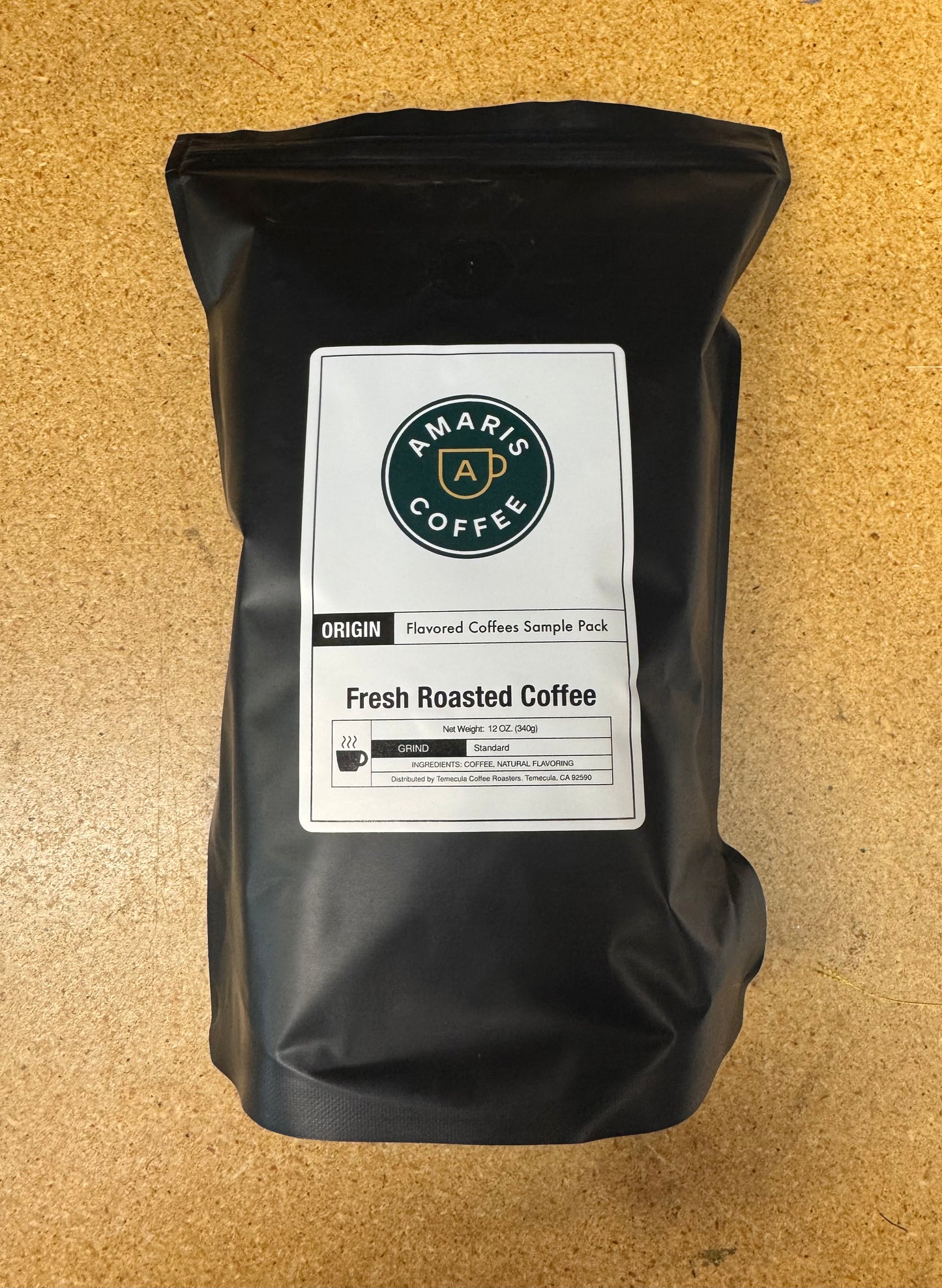 Gourmet Flavored Coffee Sampler Gift Set (6 Pack) Assorted Flavors | French Vanilla, Hazelnut, Mocha, Caramel | Coffee Lover Gift